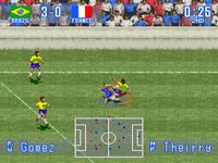 une photo d'Ã©cran de International Superstar Soccer sur Nintendo Super Nes